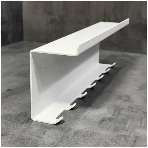 LYNDR Ключница с полкой / Белый муар