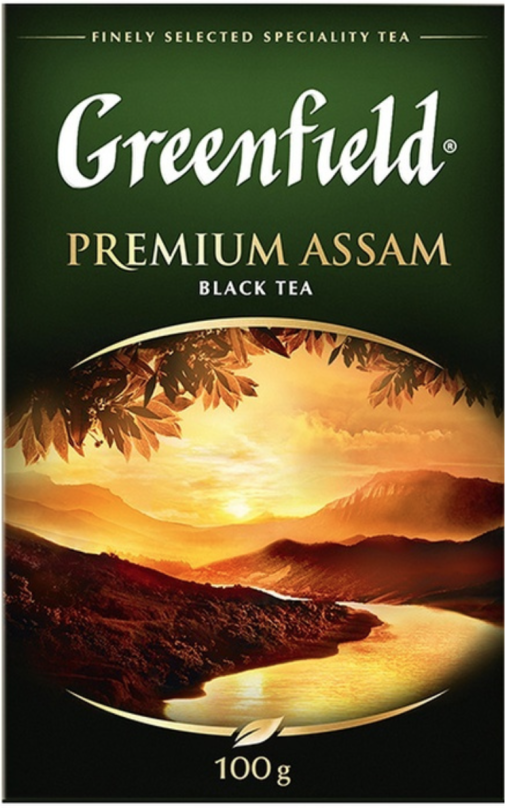 Чай черный Greenfield Premium Assam 100 грамм