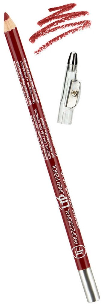 TF Cosmetics карандаш для губ с точилкой Professional Lipliner, 106 plum