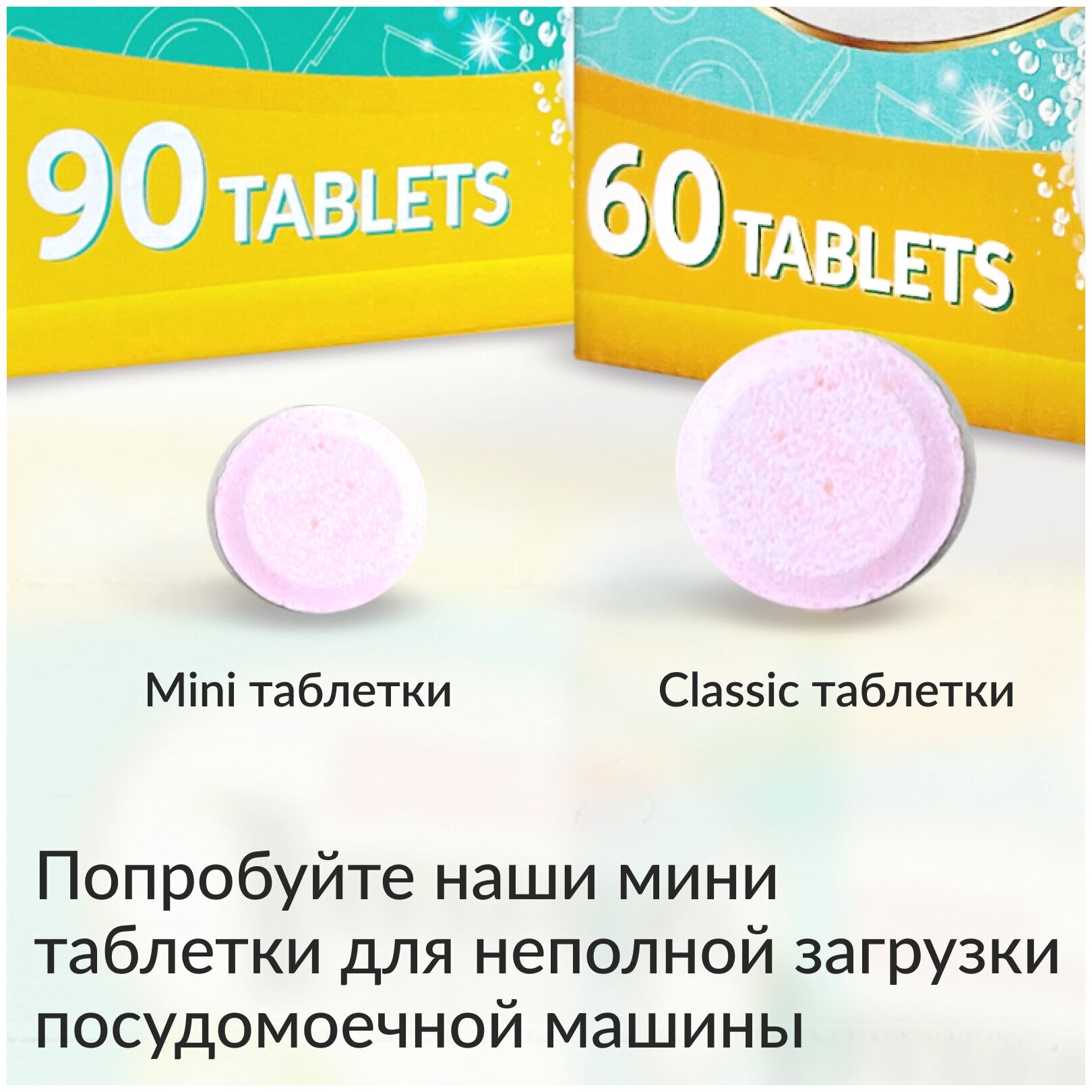 Таблетки для посудомоечных машин Jundo Vitamin C 3в1, с витамином С и активным кислородом, 60 шт