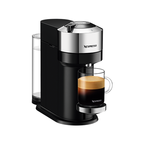 Кофемашина Nespresso Vertuo Next Deluxe Pure Chrome