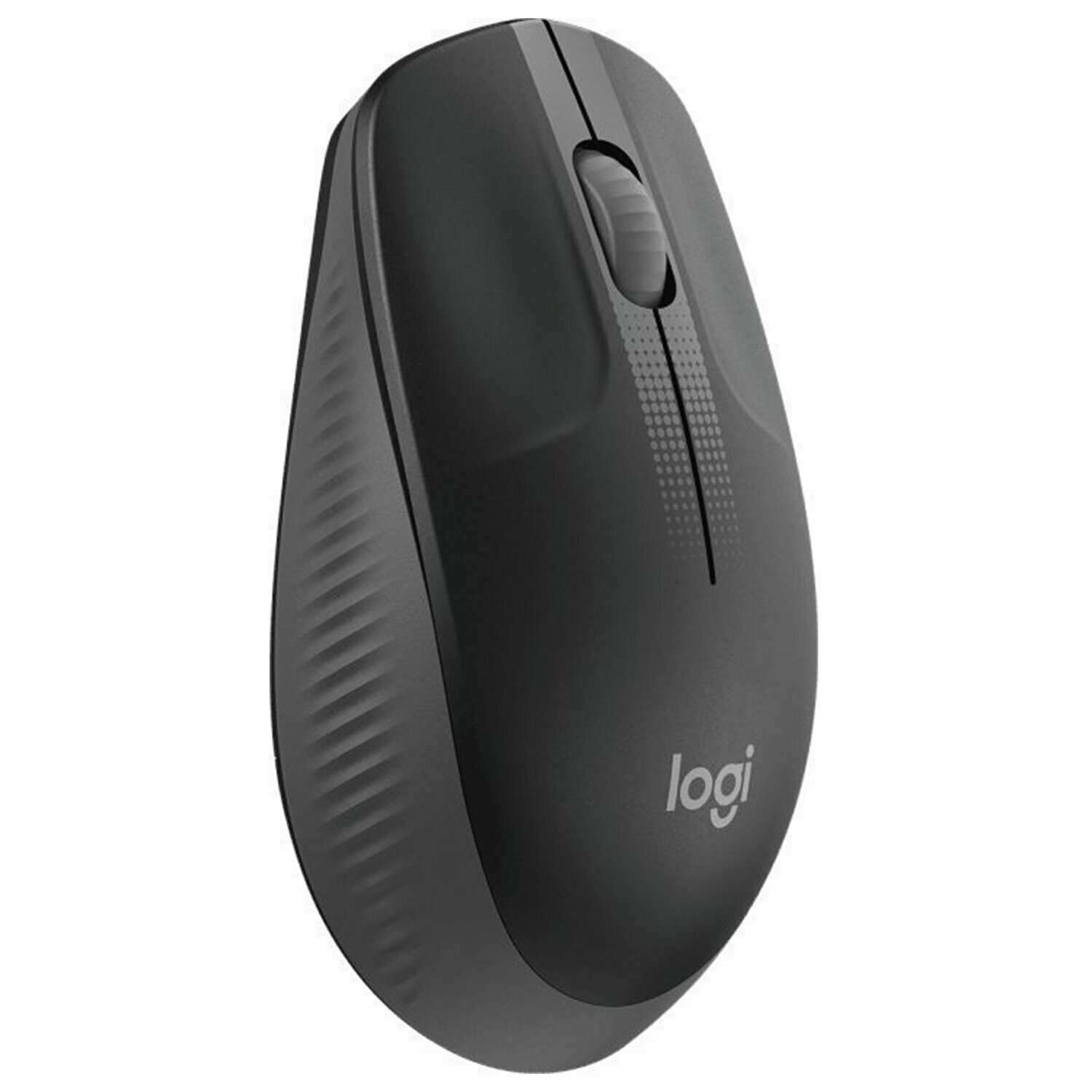 Мышь LOGITECH M190, оптическая, беспроводная, USB, красный и черный [910-005908] - фото №3