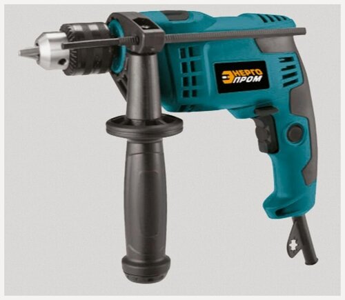 Изображение товара Дрель ударная энергопром HOME MASTER ДУ-13/650 650 Вт, 2800 об/мин, синий