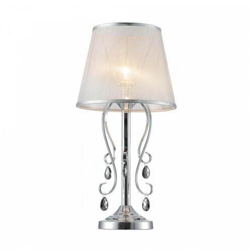 Настольная лампа Simone FR2020-TL-01-CH цвет белый 93766041