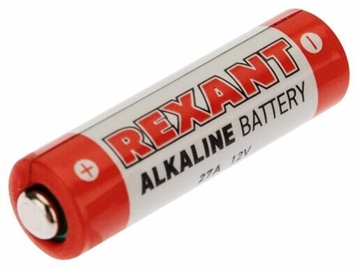 Батарейка алкалиновая REXANT Alkaline 27A 12V упаковка 1 шт. 301044