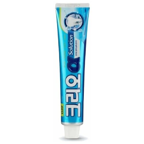CLIO Зубная паста Alpha Solution Total Care Plus Toothpaste 120g clio зубная паста alpha solution total care plus toothpaste 120 г 12 шт