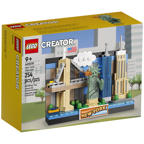 Конструктор LEGO Creator 40519 Открытка из Нью-Йорка конструктор lego architecture 21046 эмпайр стейт билдинг 1767 дет