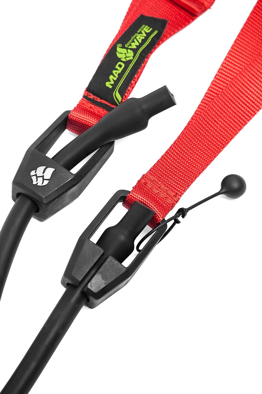 Гребной тренажер MadWave DRY TRAINING with plastic handles, 5,4-14,1 кг, Red Mad Wave - фото №3