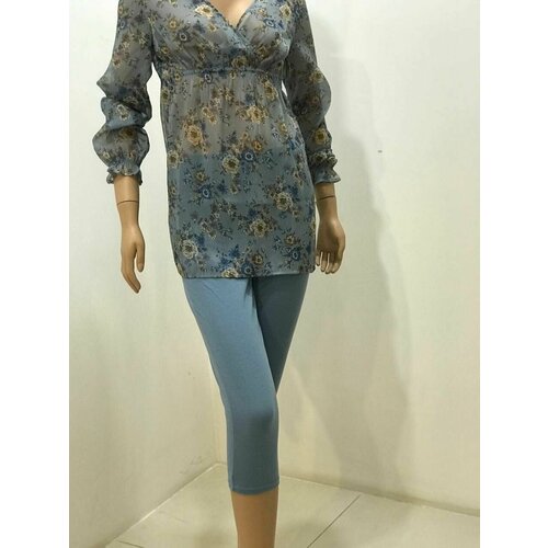 Легинсы LingaDore, размер 44, голубой