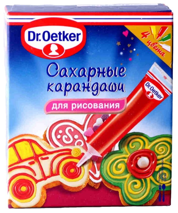 Dr. Oetker сахарные карандаши 76 г