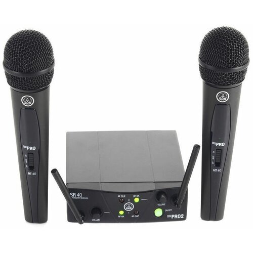 Беспроводной микрофон AKG WMS40 Mini 2 ISM2 2шт 3790000₽
