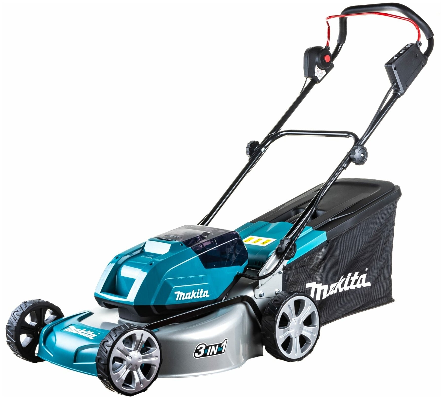 Электрическая газонокосилка Makita DLM460Z, 1450 Вт, 46 см