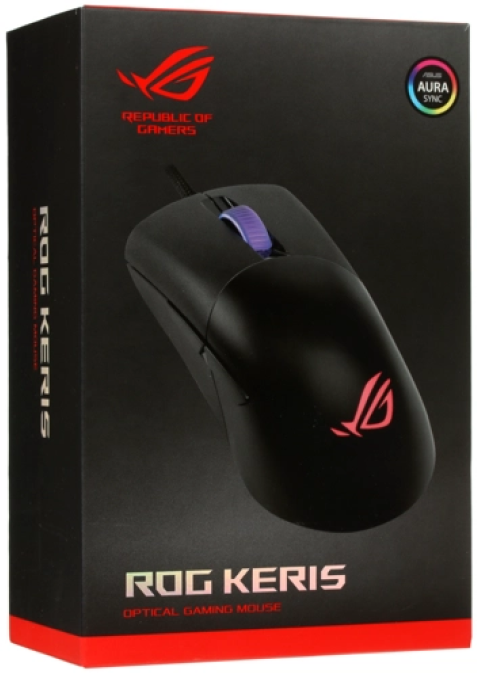 Мышь проводная ASUS ROG Keris, 16000dpi, Черный 90MP01R0-B0UA00 - фото №9