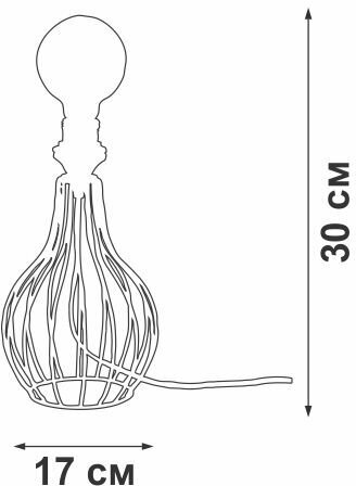 Vitaluce Настольная лампа Vitaluce V4347-0/1L - фотография № 4