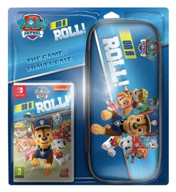 PAW Patrol: On a Roll! + Дорожный чехол [Щенячий патруль][Nintendo Switch, английская версия]