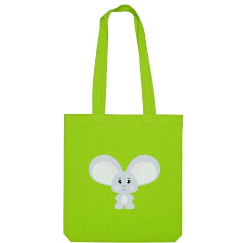 фото Сумка шоппер us basic, зеленый