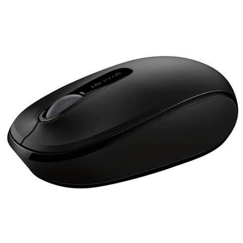 Мышь Microsoft Mobile Mouse 1850 черный оптическая (1000dpi) беспроводная USB для ноутбука (2but) мышь acer omr134 серый оптическая 1000dpi беспроводная usb для ноутбука 2but