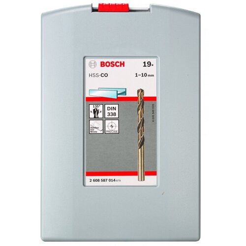 Сверло винтовое, по металлу BOSCH Pro Box 2.608.587.014 10 x 172 мм