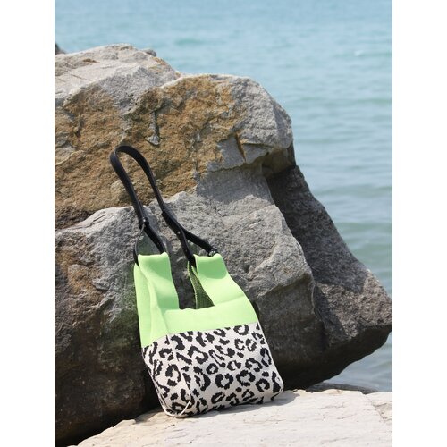 фото Сумка торба повседневная, текстиль, мультиколор нет бренда