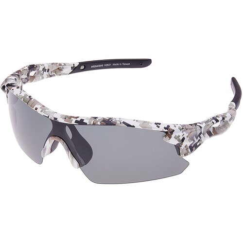 Солнцезащитные очки HIGASHI, узкие, оправа: пластик, спортивные, поляризационные, для мужчин, серый