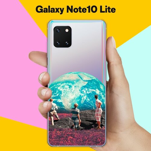 Силиконовый чехол Вид на Землю на Samsung Galaxy Note 10 Lite