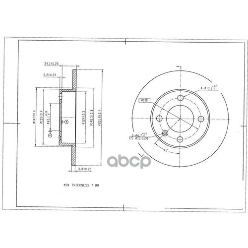 Диск Тормозной Avantech AVANTECH арт. BR3016S