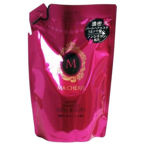 фото Shiseido шампунь Ma cherie Air Feel 380 мл запасной блок