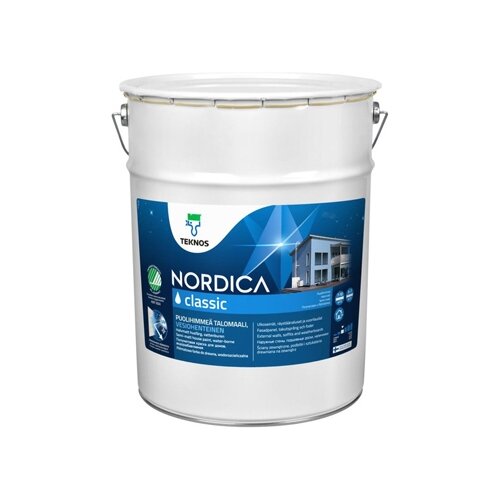 фото Краска teknos classic полуматовая