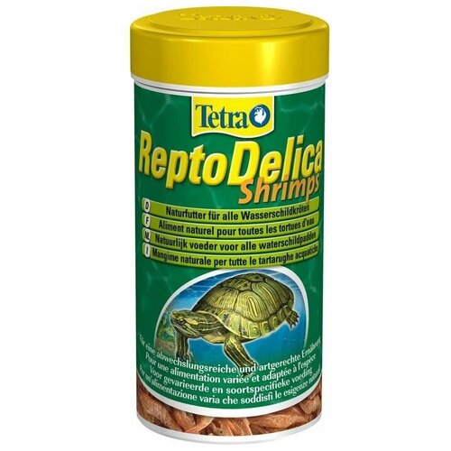 Корм Tetra ReptoDelica Shrimps для рептилий, деликатес из креветок, 250 мл