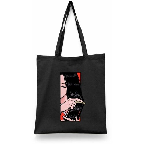 фото Сумка шоппер каждому своё, черный