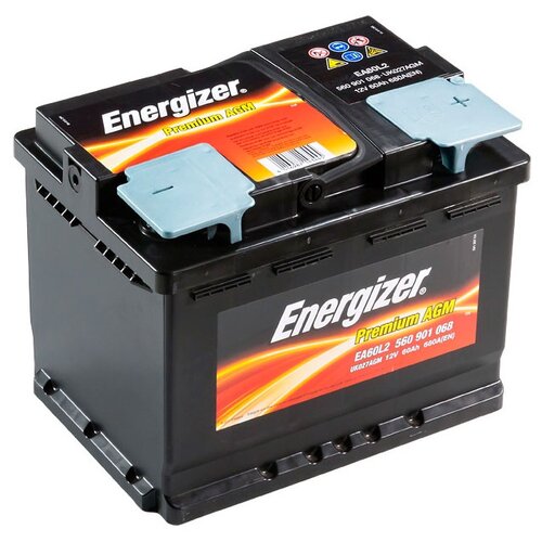 Автомобильный аккумулятор Energizer Premium AGM EA60L2