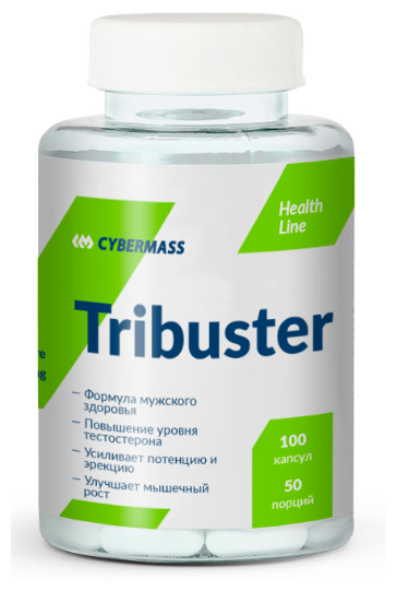 Тестостероновый бустер CyberMass Tribuster 100 капс.