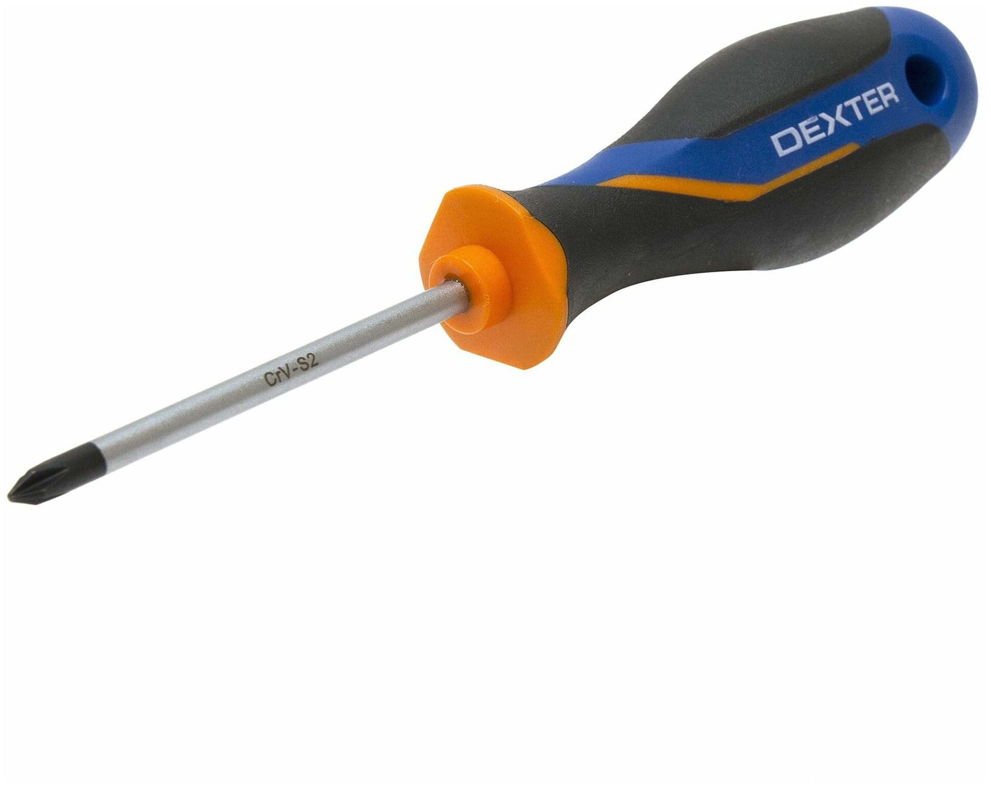 Отвёртка крестовая Dexter PH1x80 мм