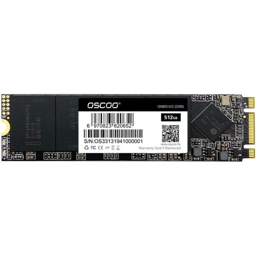 SSD накопитель Oscoo ON800 M2 2280 SATA 512GB 6970823620652 434000₽
