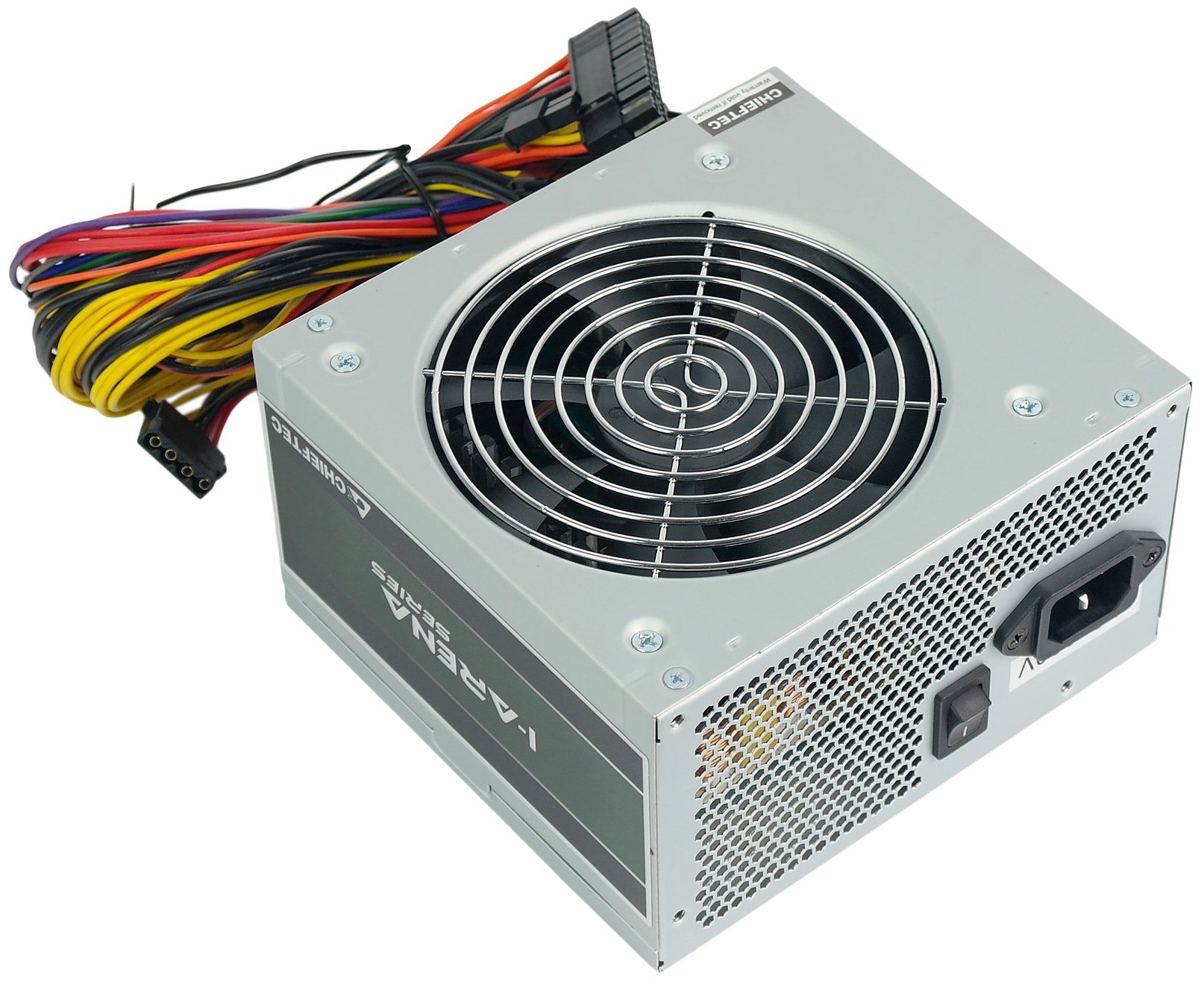 Блок питания ATX Chieftec (450W, >85 efficiency, ATX 2.3, Active PFC, 120mm fan) OEM - фото №12