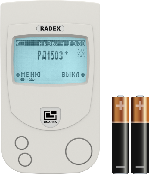 Индикатор радиоактивности RADEX RD1503+