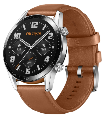 Умные часы HUAWEI Watch GT 2 Classic 46мм, коричневая галька фото 1