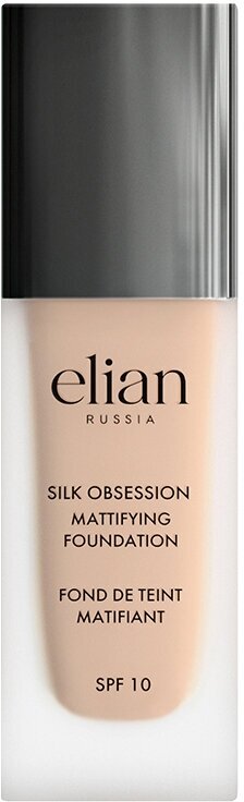 ELIAN RUSSIA Тональный крем для лица Silk Obsession Foundation SPF 10, 35 мл, 25 Almond