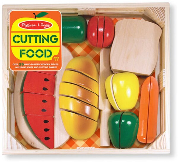 Набор продуктов с посудой Melissa & Doug Cutting Food 487