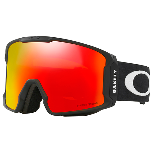 фото Лыжная маска oakley line miner goggle (iridium), l, черный