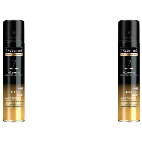 Tresemme Лак для волос Экстра Сильная фиксация, 250 мл, 2 шт