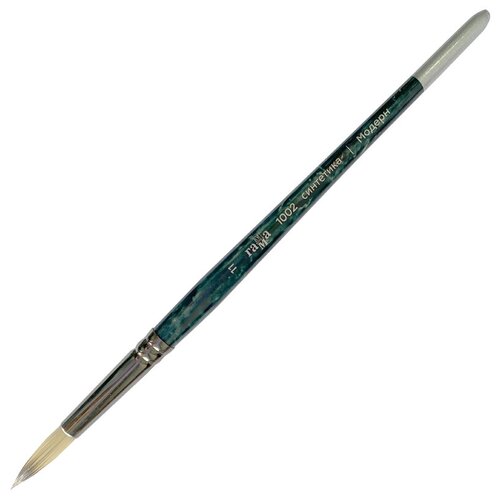 набор кистей гамма модерн синтетика круглая 11 короткая ручка 6 шт 11 6 шт зеленый Кисть художественная синтетика Гамма Модерн, круглая №11, короткая ручка, 6 штук
