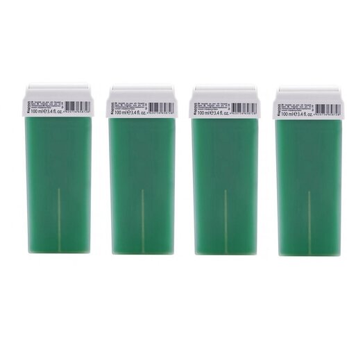 Жирорастворимый воск зеленый с Хлорофиллом в картридже, 100 мл (комплект 4 картриджа)