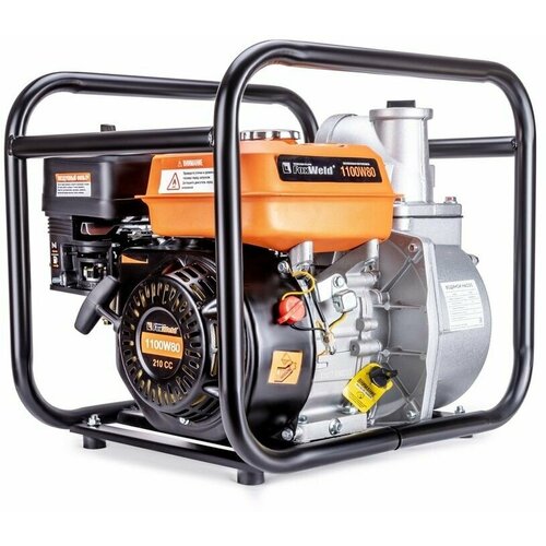 Мотопомпа бензиновая FoxWeld 1100W80(7251)