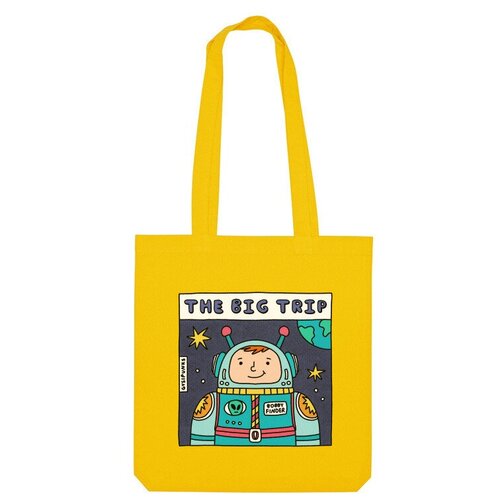 фото Сумка шоппер us basic, желтый