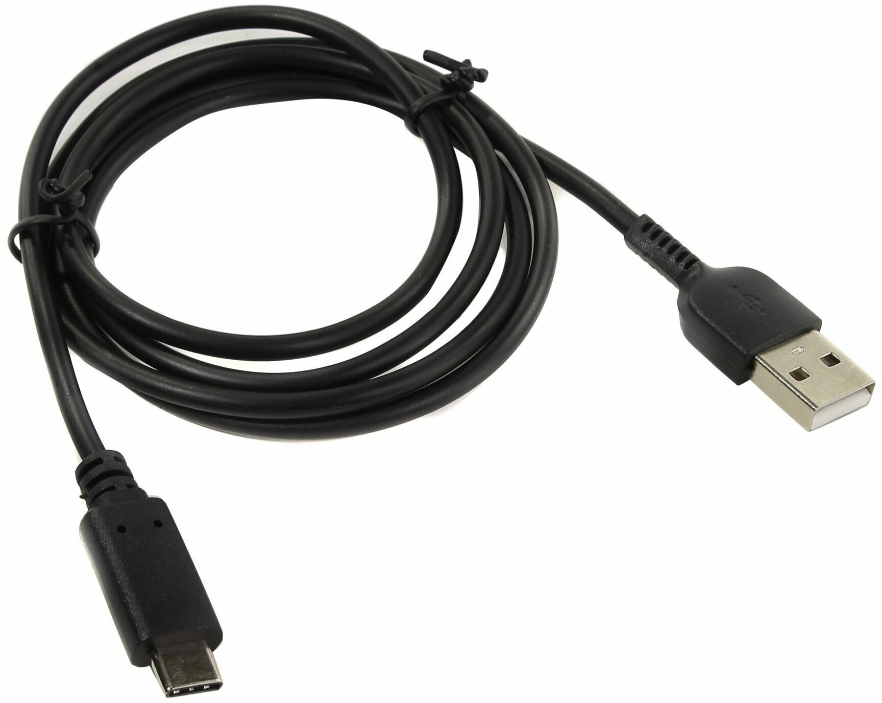 ExeGate Кабель USB2.0 соединительный USB A-Type-C ExeGate EX-CC-USB2-AMCM-1.0 черный (1.0м) (oem)