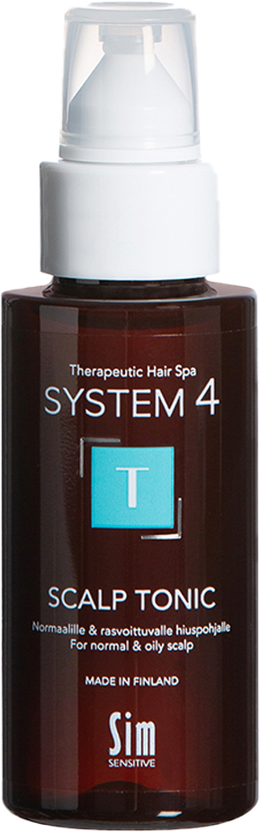 System 4 Scalp Tonic Терапевтический тоник Т для улучшения кровообращения кожи головы и роста волос 50 мл 1 шт