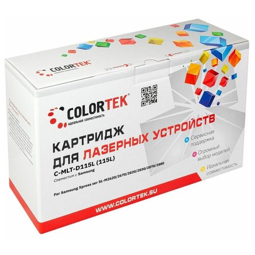 Картридж Colortek Samsung MLT-D115L платье лотос ser o ya черный