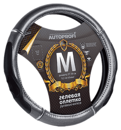 Оплетка/чехол AUTOPROFI GL-1025 CARBON (M)