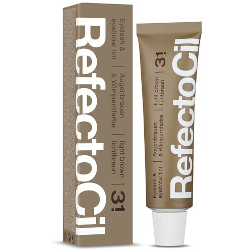 RefectoCil Краска для ресниц и бровей, 15 мл, 3.1, light brown, 15 мл, 15 г, 1 уп. refectocil краска для ресниц и бровей 15 мл 3 1 light brown 15 мл 15 г 1 уп